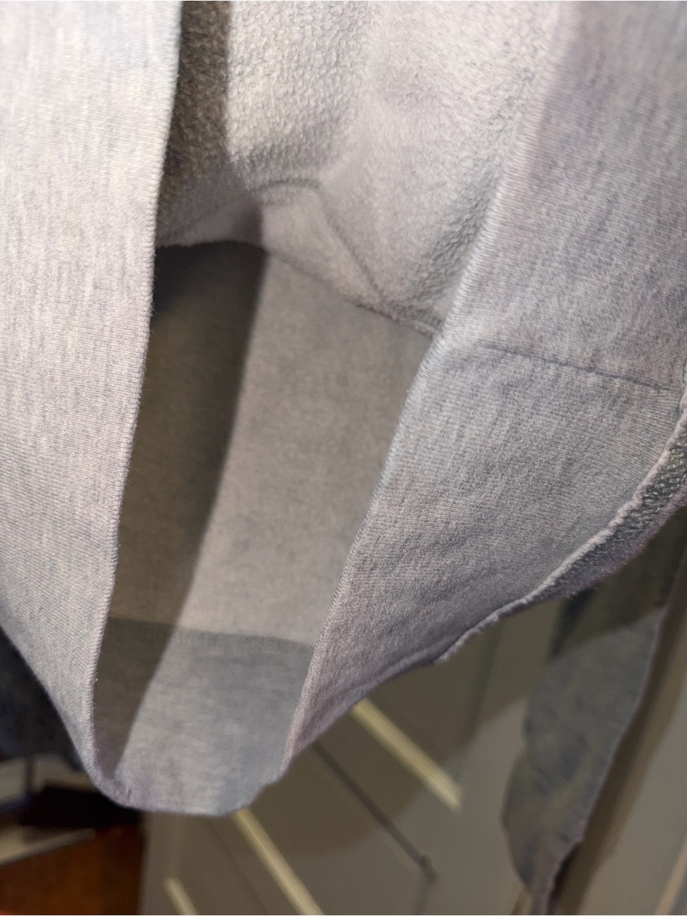 Vintage Hollister Logo Gray Rope Hoodie - Picture 9 of 9